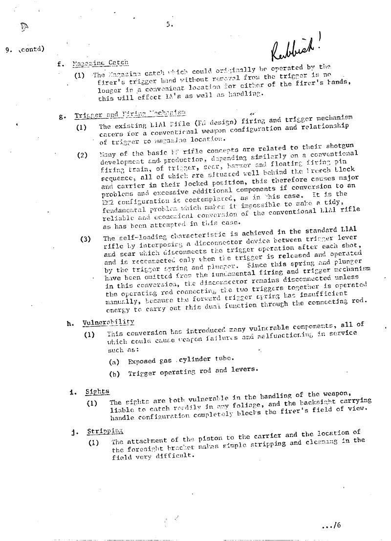 Report by LtCol Mike Chivers (British Army Retd) on value of RMC No2 Working Mockup